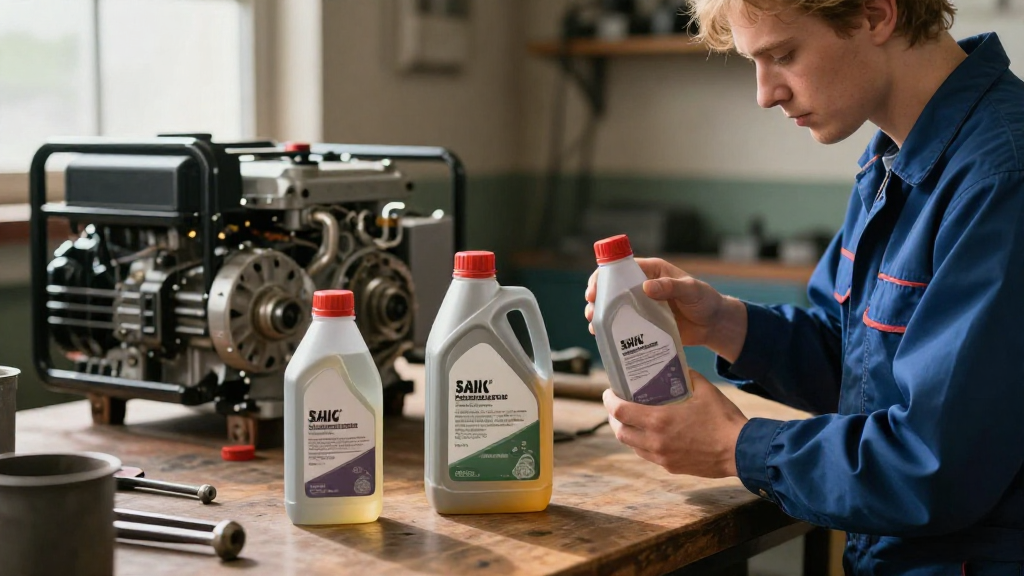 What Are the Generator Oil Type Recommendations