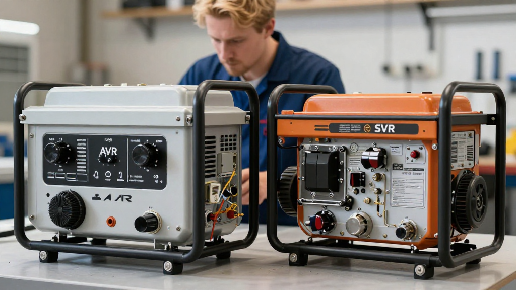 What Are the Differences Between AVR and SVR in Generators
