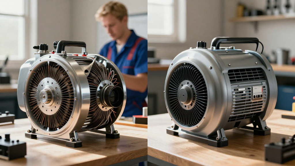 What Are the Differences Between Generator Brushless and Brush-Type