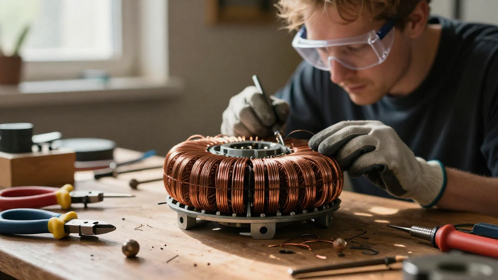 How to Rewire a Generator Stator