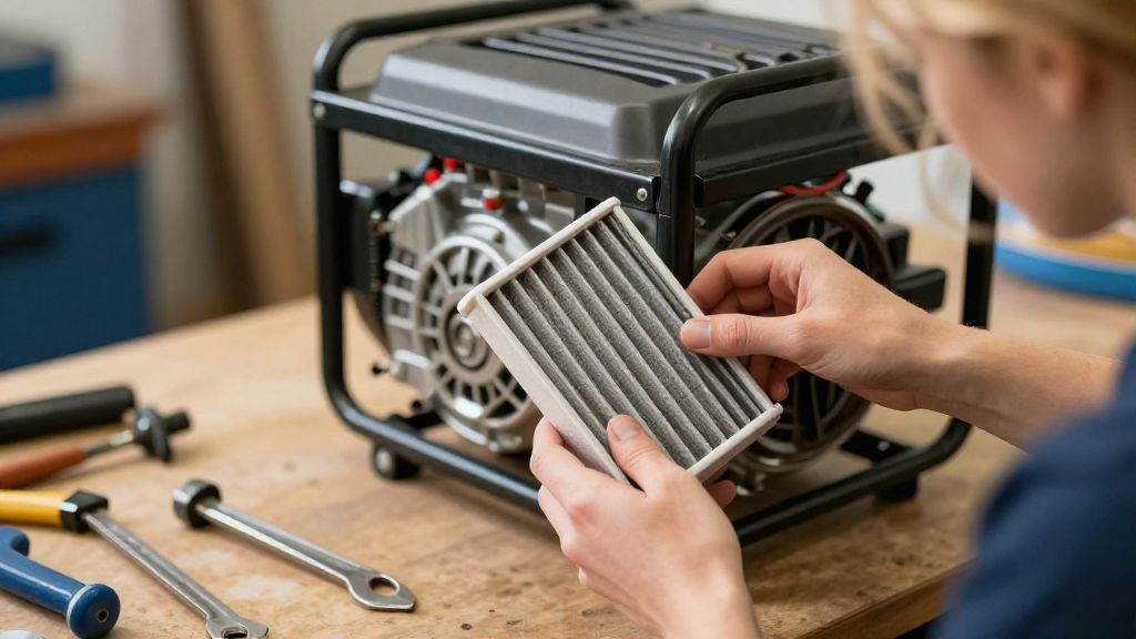 How to Perform Generator Air Filter Cleaning