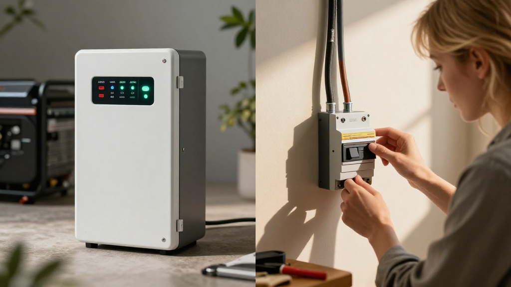 What Is the Difference Between Generator ATS and Manual Transfer Switch